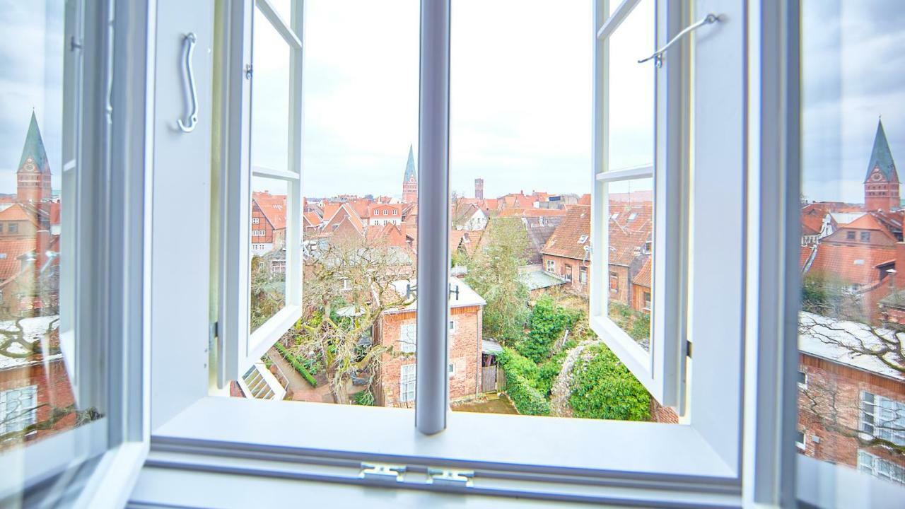 Anno 1433 Hotel Lueneburg Buitenkant foto