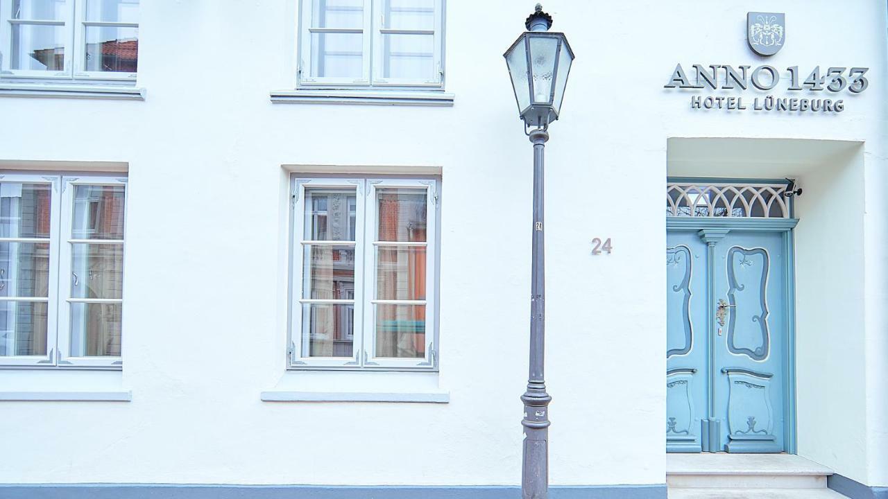 Anno 1433 Hotel Lueneburg Buitenkant foto
