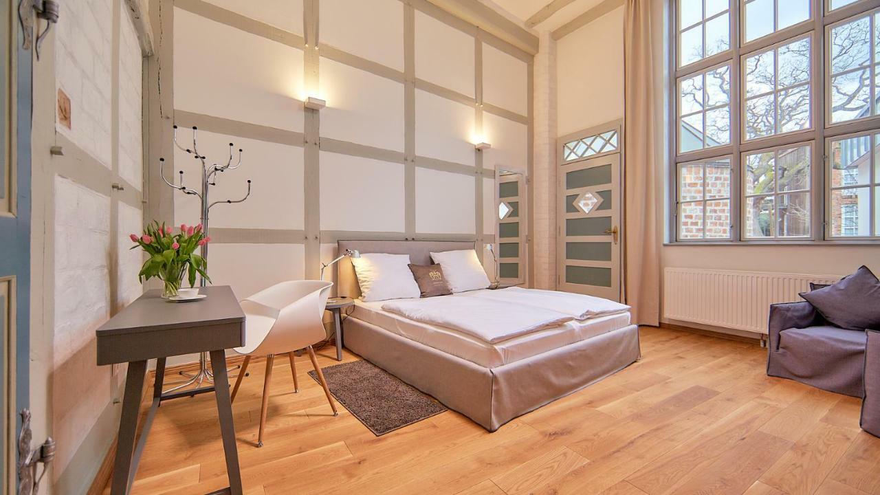 Anno 1433 Hotel Lueneburg Buitenkant foto