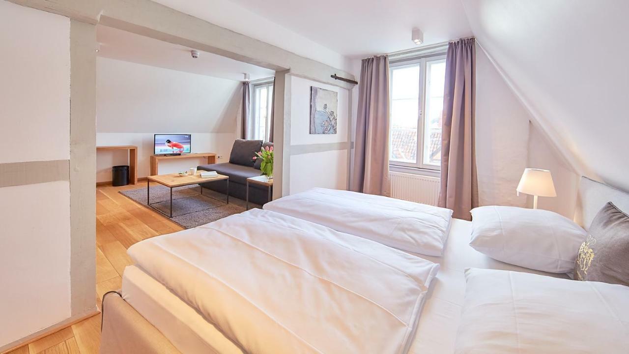 Anno 1433 Hotel Lueneburg Buitenkant foto