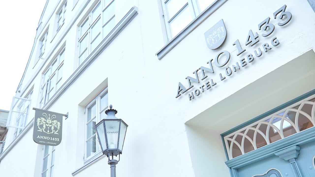 Anno 1433 Hotel Lueneburg Buitenkant foto